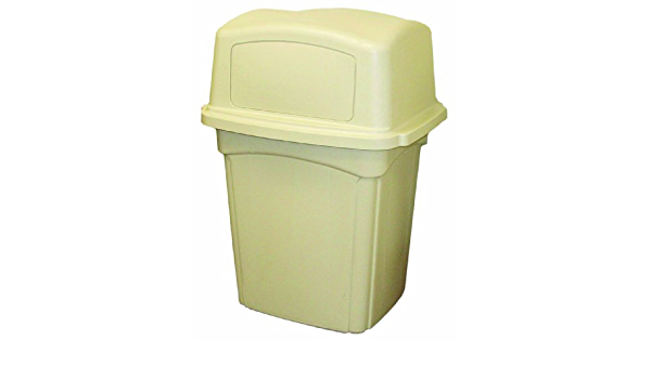 POUBELLE COLOSSUS 45 GALLONS BEIGE