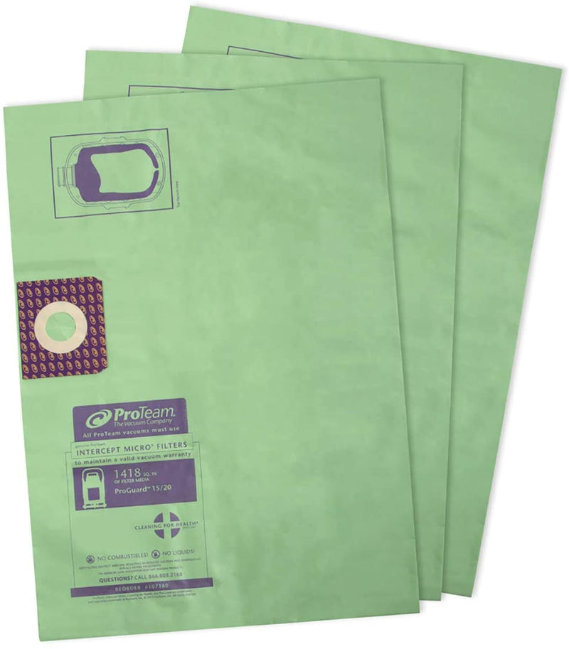 VACUUM BAG (PROGUARD-15)  3/PACK